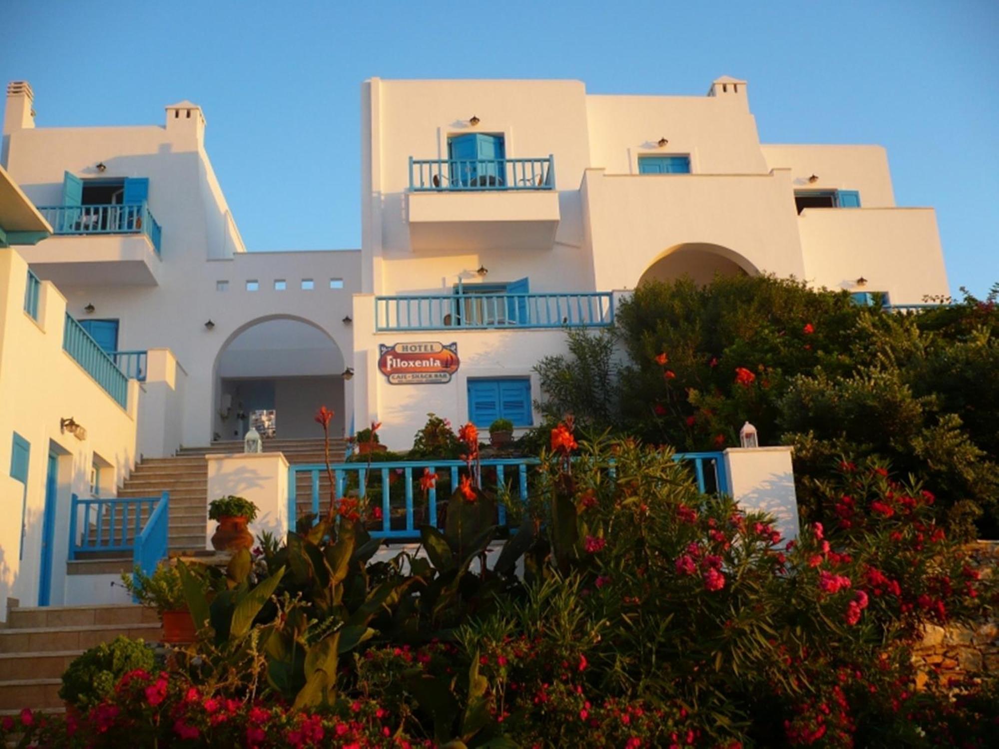 Hotel Filoxenia Aegiali Exterior photo