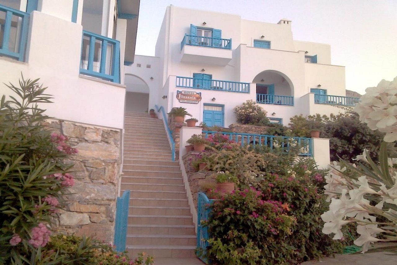 Hotel Filoxenia Aegiali Exterior photo